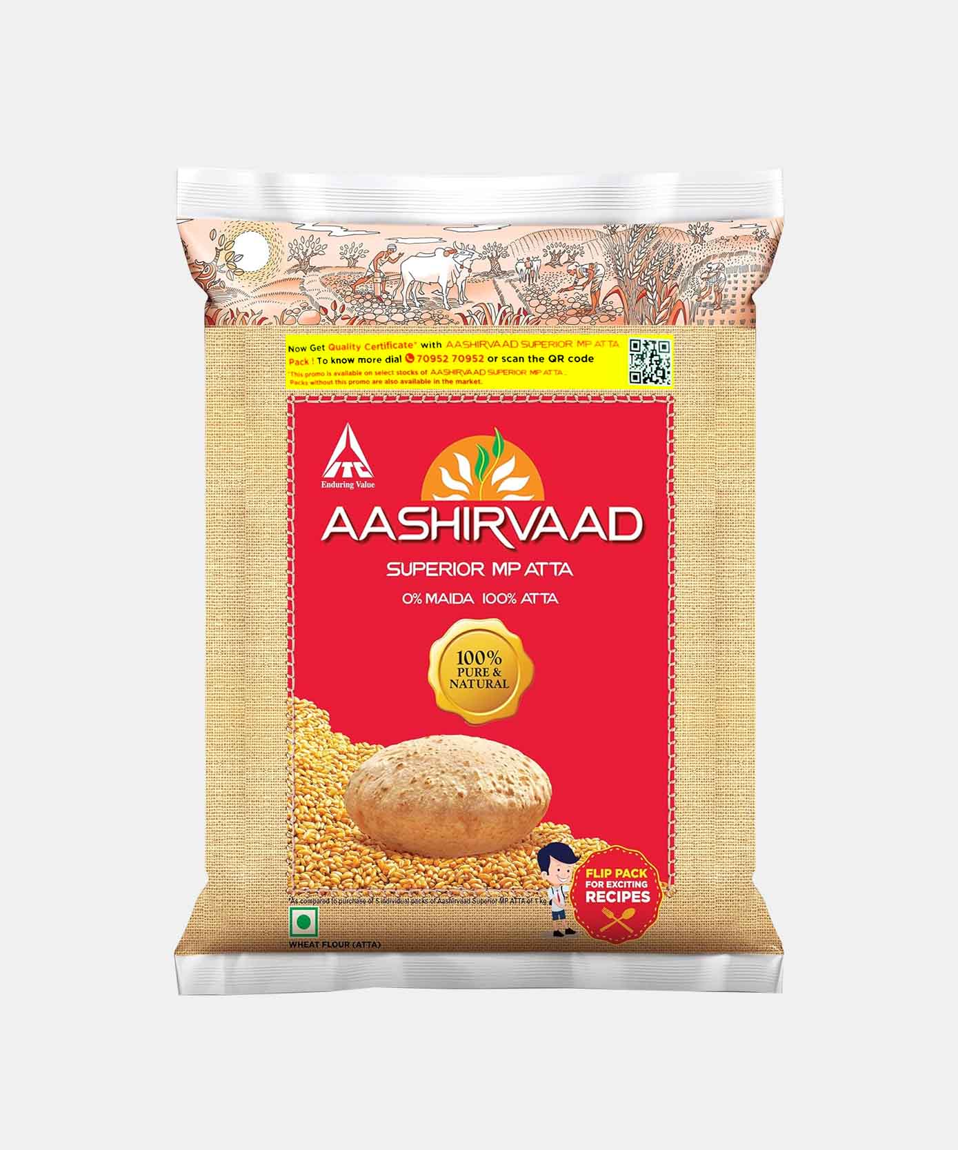 Aashirvaad atta pack