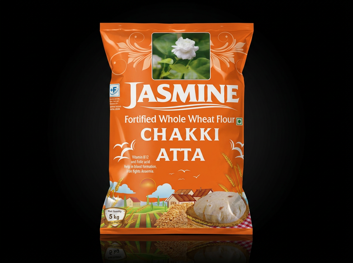 Whole Wheat Atta — Jasmine Chakki Atta