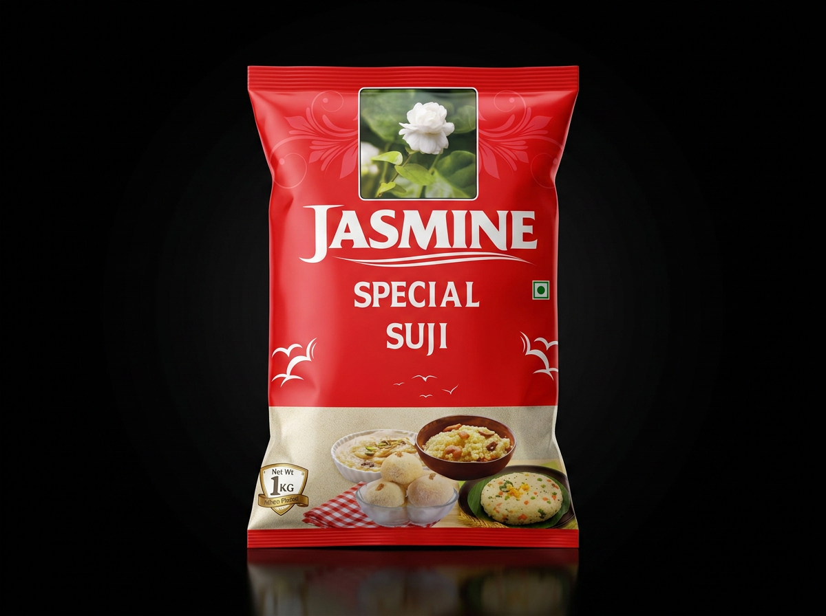 Sooji / Semolina — Jasmine Special Suji & Bombay Sooji