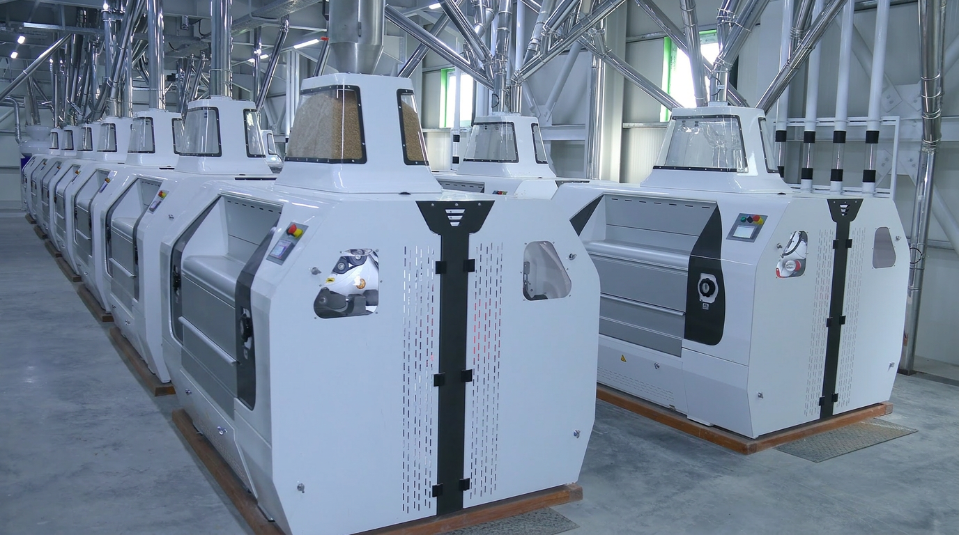 Modern flour milling plant